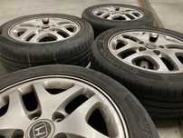 Oryginalne alufelgi Honda Civic FR-V Accord 205/55R16 + opony letnie