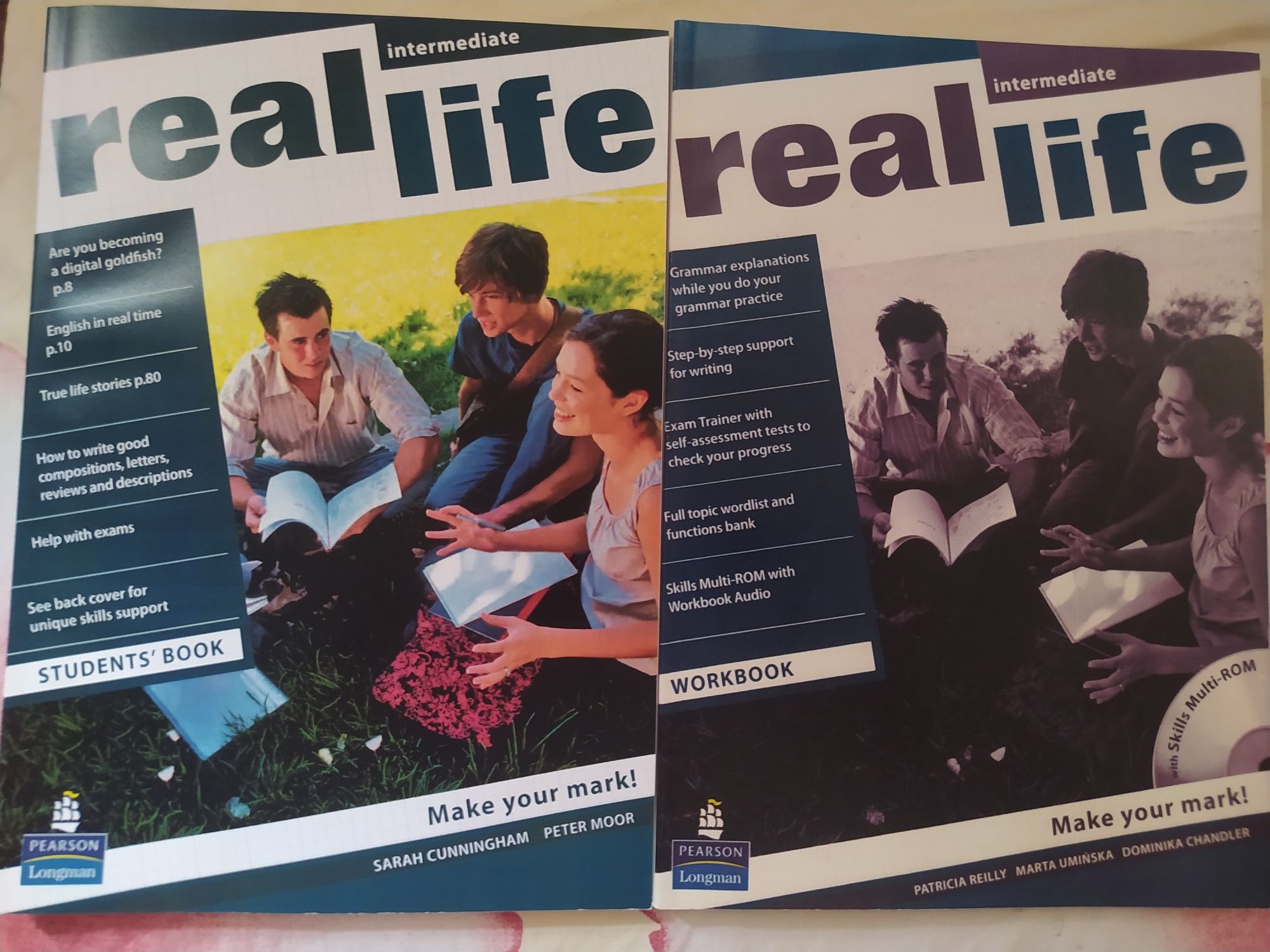 real life intermediate книга+ тетрадь