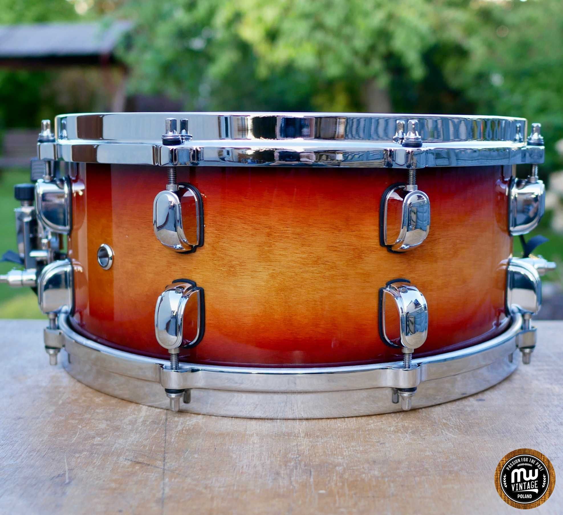 Werbel Tama Starclassic Bubinga/Birch 13" x 6" Tri-Burst Tobbaco ‼️