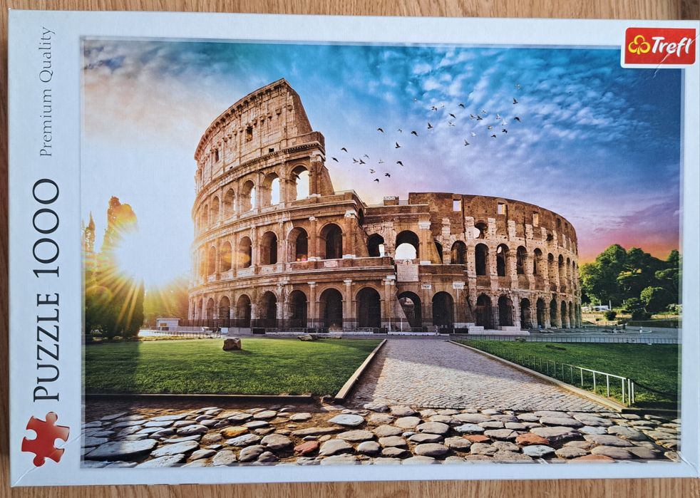 Puzzle Trefl 1000 Koloseum w promieniach słońca