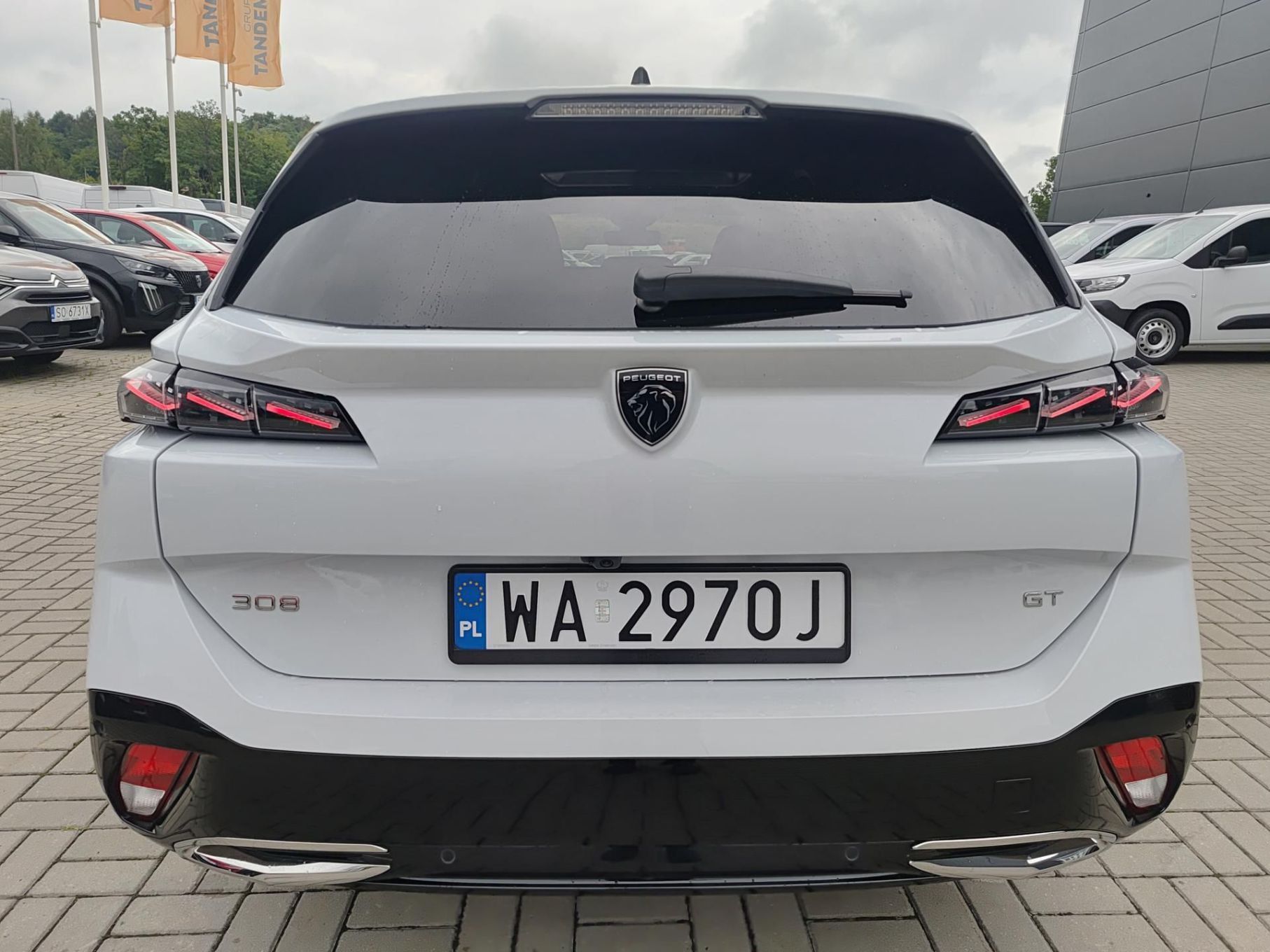Peugeot 308 1.2 131KM EAT8 GT Bezwypadkowy Serwisowany Leasing GWARANCJA2026 VAT23