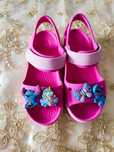 Crocs c12 29 30 lekkie piankowe sandały do wody Stitch przypinki