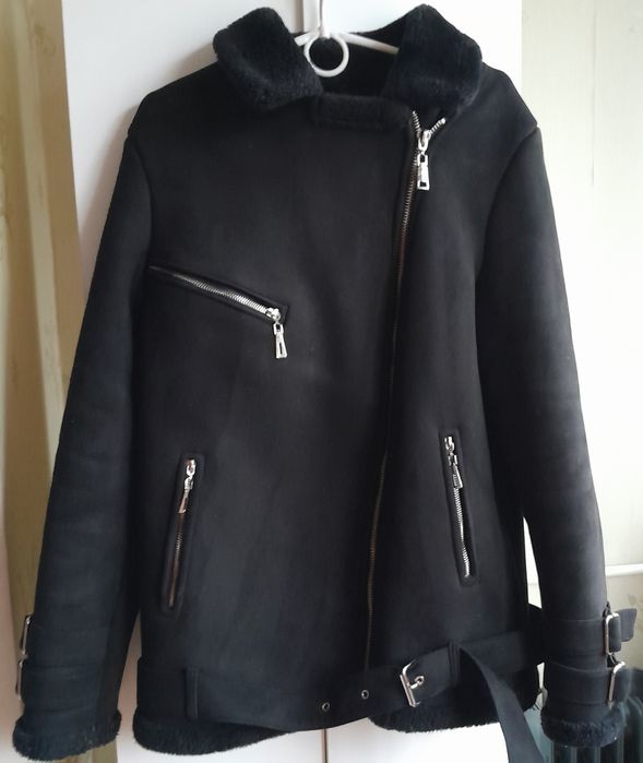 Дубленка авиатор женская