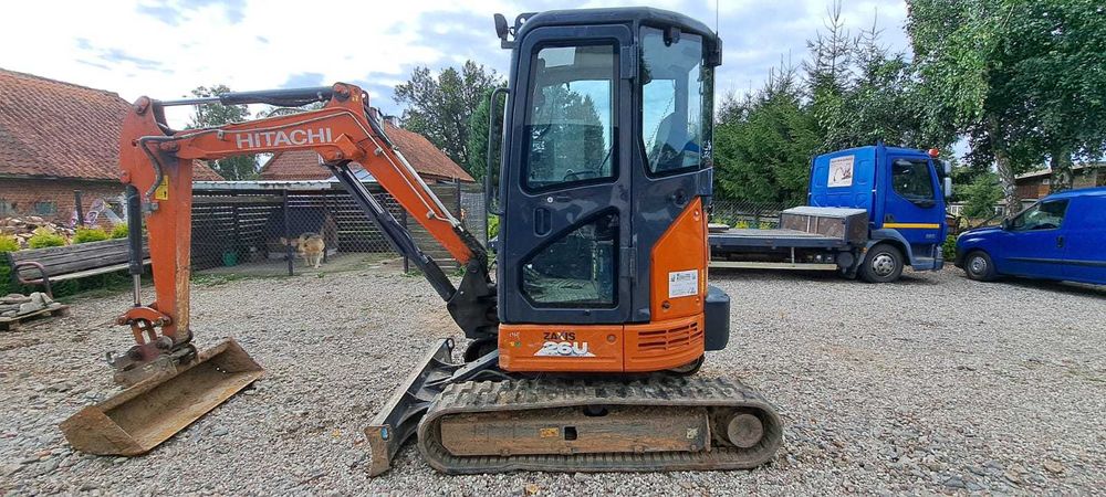 Minikoparka  Hitachi ZX 26U-6