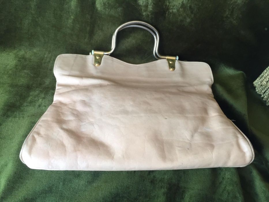 Stara skórzana torebka damska