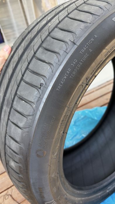 IDEALNY stan KOMPLET + 1 opony MICHELIN PRIMACY 4 letnie 225/50 R18