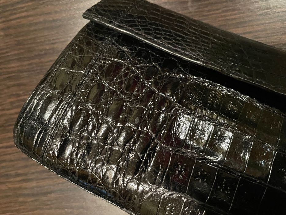 Nancy Gonzalez клатч из кожи крокодила