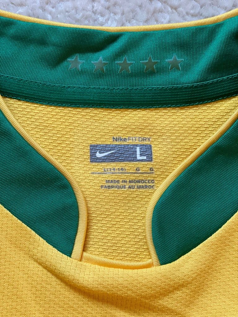 Camisola futebol retro Brasil Mundial 2006 Tamanho Criança