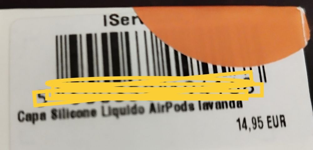 Capa Silicone resistente para Airpods pro 1 ou 2