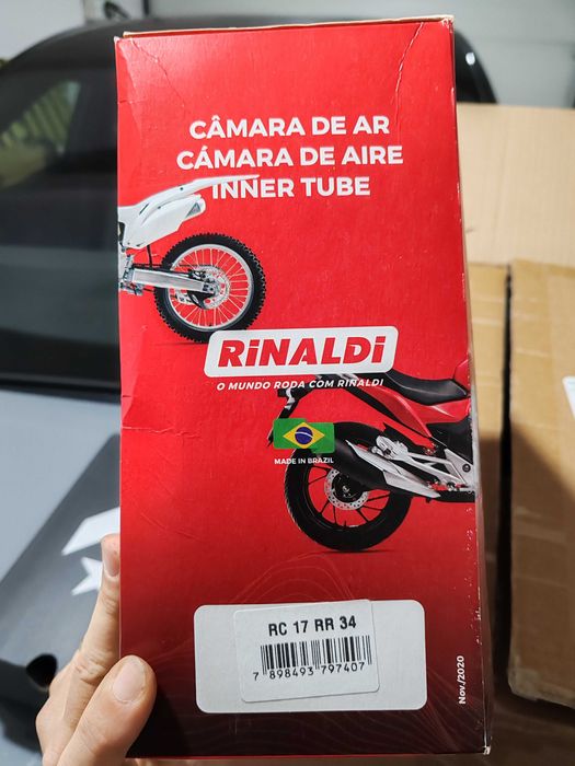 (NOVA) Câmara de Ar Reforçada Rinaldi 17'' 4mm