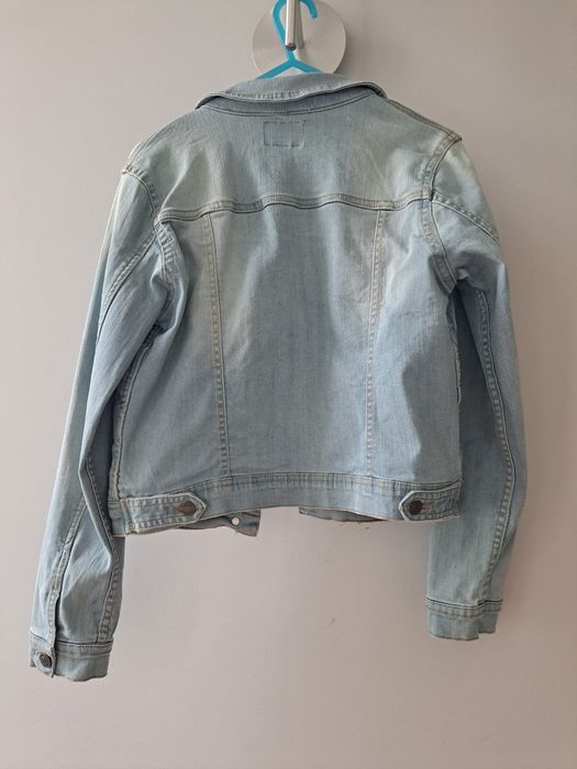 Casaca de ganga de menina de 11 anos