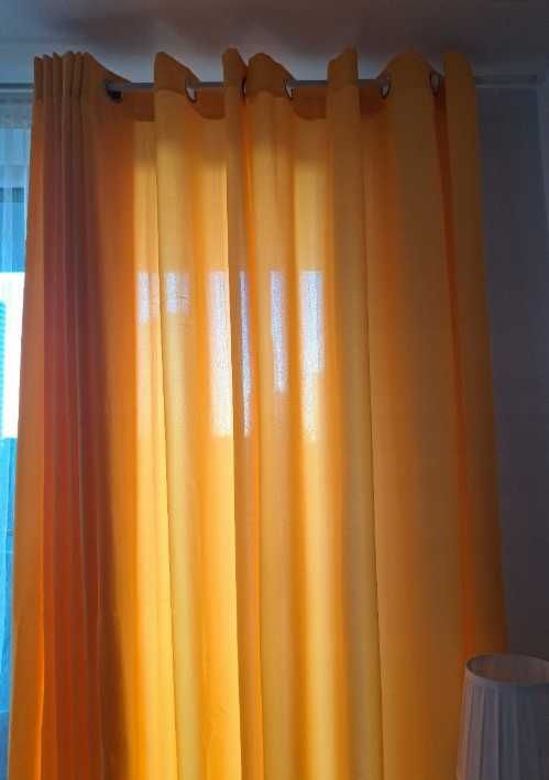 Zasłony okienne na okna 2 sztuki komplet 140x250 cm KOLORY
