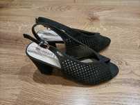 Buty sandałki Monnari czarne 38