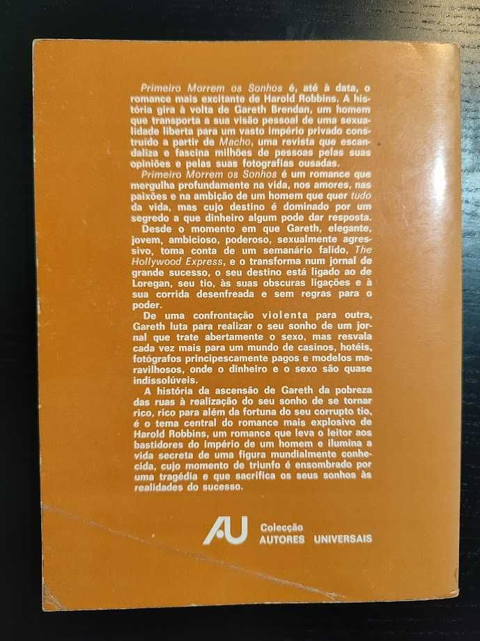 (Env. Incluído) Primeiro Morrem os Sonhos de Harold Robbins