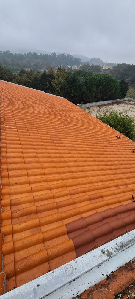 Limpeza de telhados e pavimentos