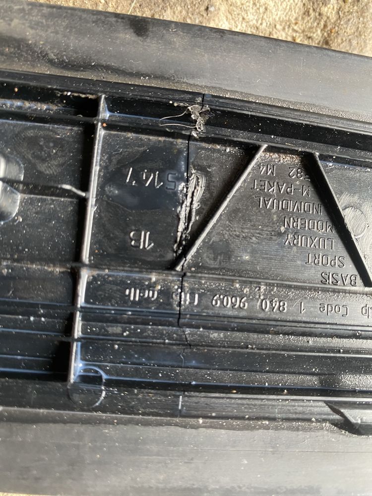 Listwa progowa nakładka na próg mpakiet OEM BMW F30/f32/f33