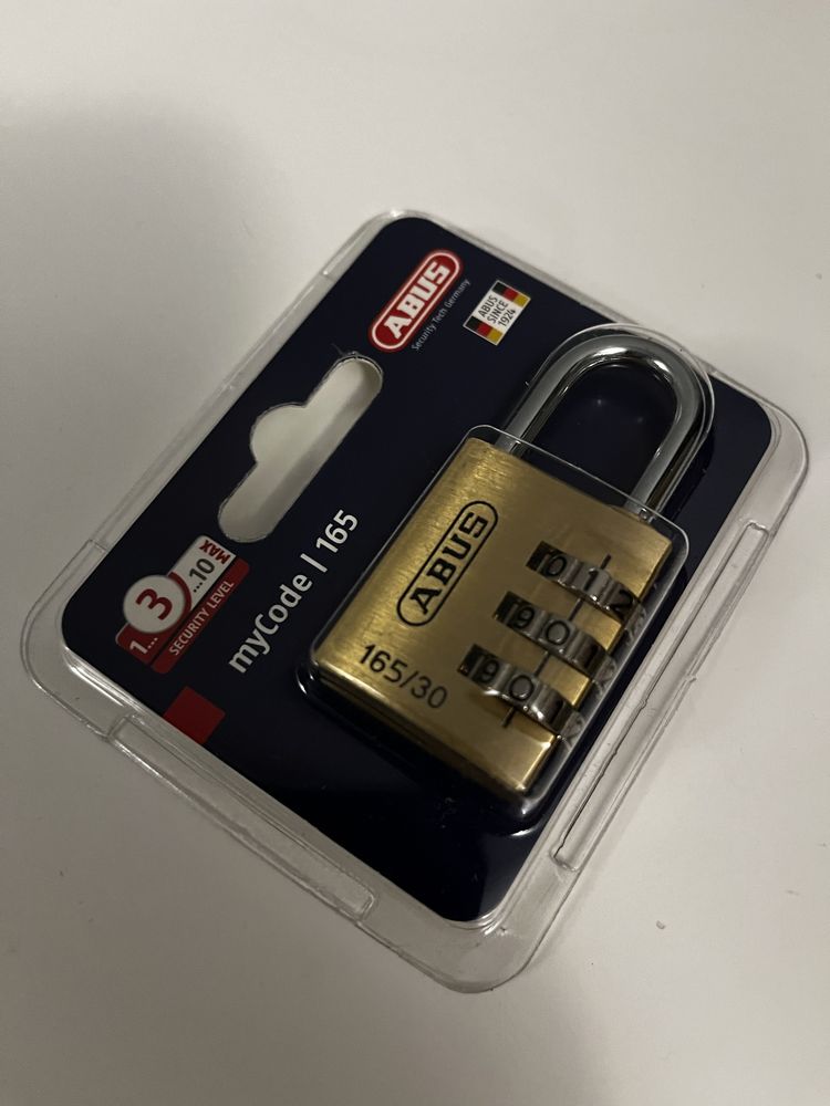 Kłódka ABUS na kod , pin