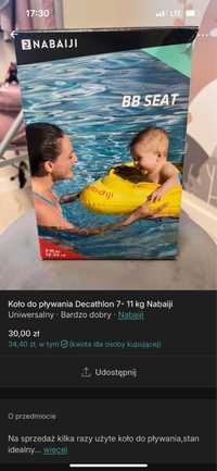 Kolo do plywania Decathlon