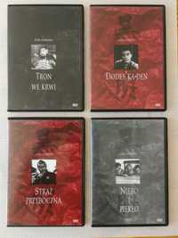 4 x AKIRA KUROSAWA  -  filmy na DVD.