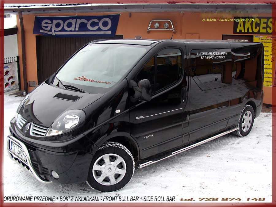 TRAFIC VIVARO MASTER Orurowanie Orurowania Podesty