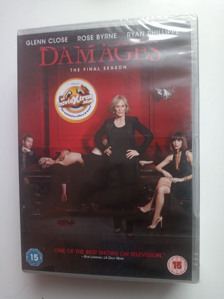 Damaged - kompletny seriale dvd set