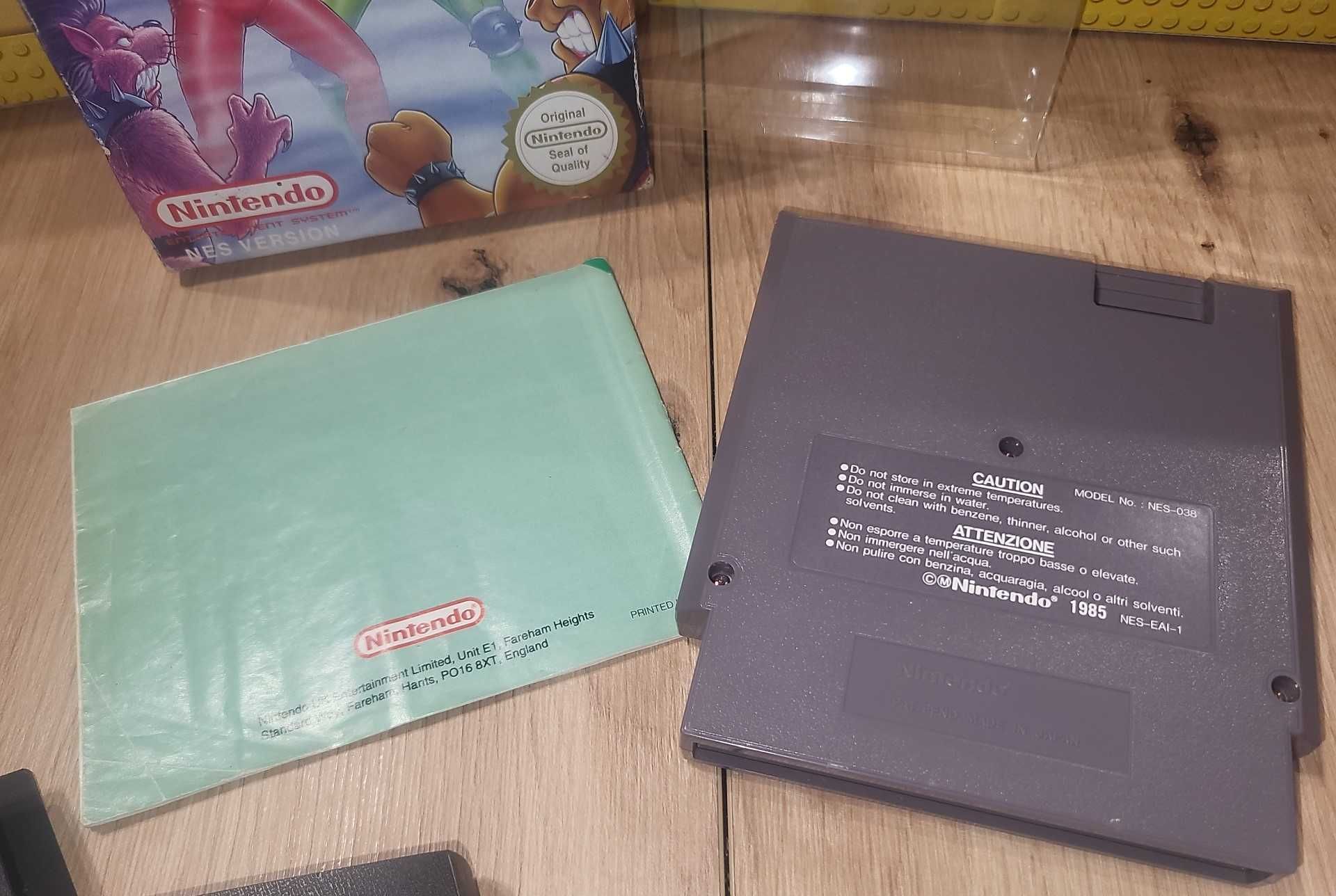 Gra Battletoads Double Dragon - NINTENDO NES PAL A - DB stan Komplet