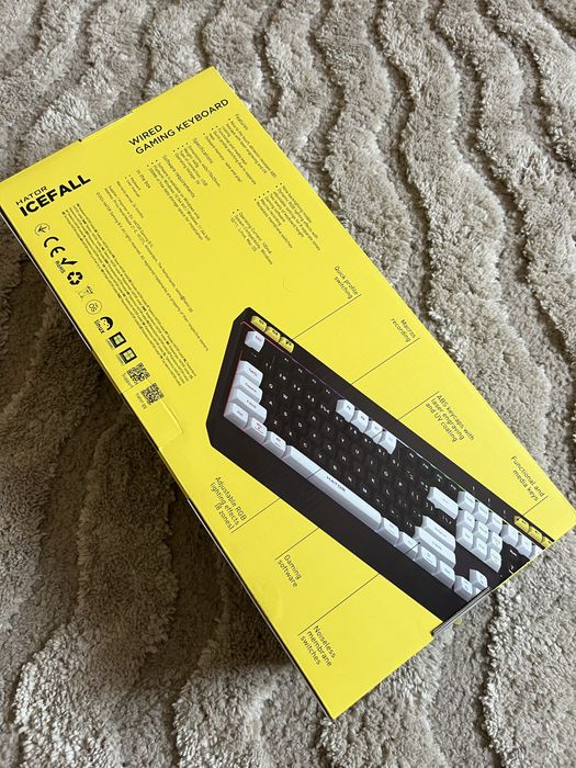 Клавиатура Hator Icefall (МЕМБРАНКА БЕЗ КИРИЛИЦЫ)