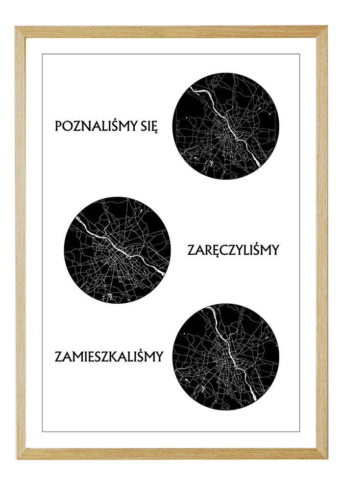 Prezent Odrodzenie Wspomnień Personalizowany Plakat 50x70