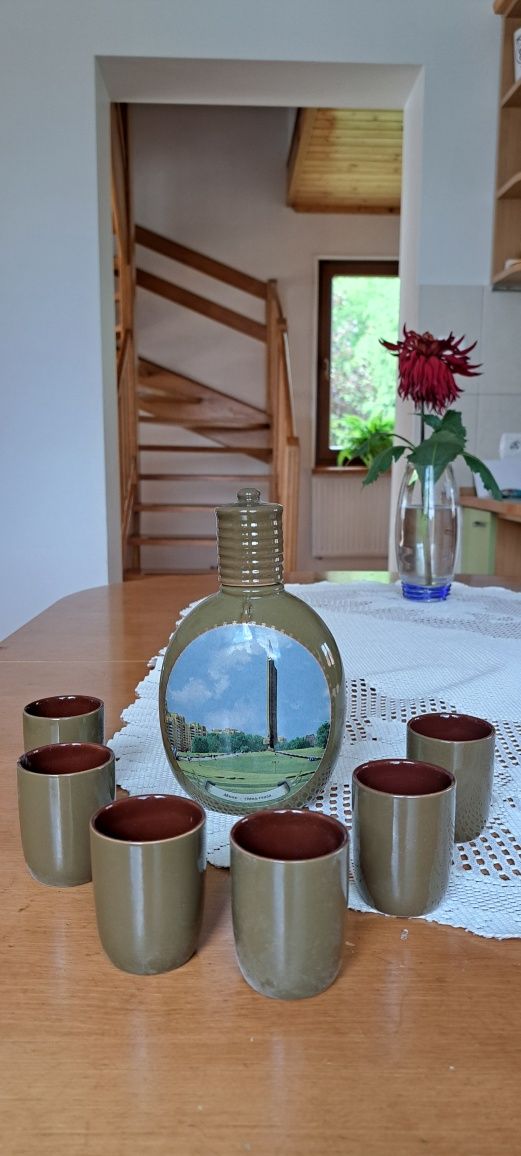 Karafka + 6 kieliszków