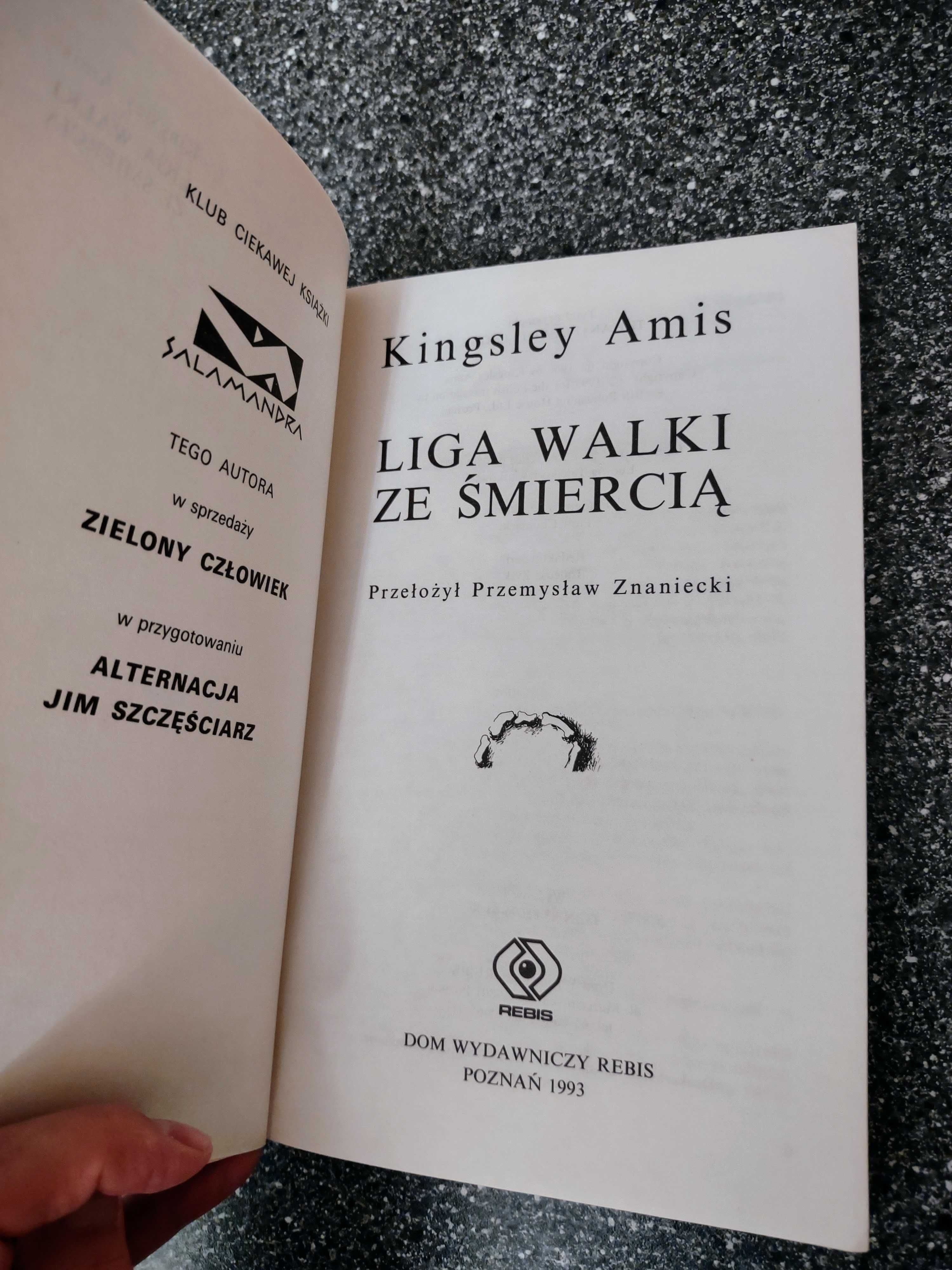 Książka - Liga walki ze śmiercią, Kingsley Amis