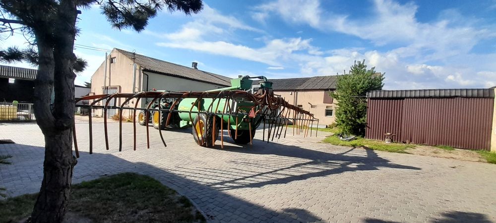 Beczka asenizacyjna zalewowa  z aplikatorem  krokodyl do obornika 1.8m