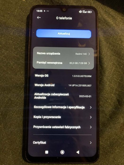 Redmi 14 C stan bdb.