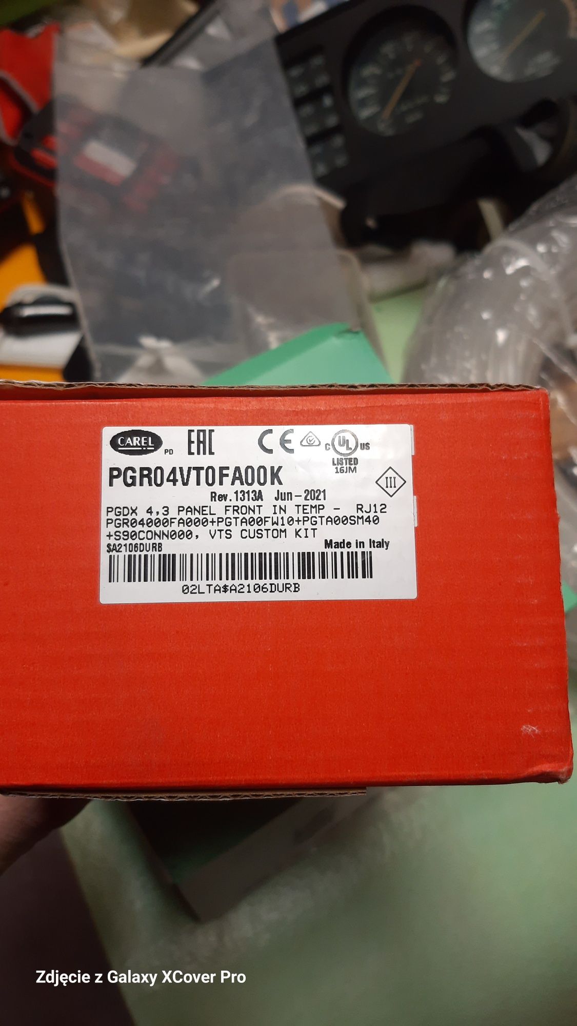 Carel PGR04 sterownik do automatyki  vts itp.