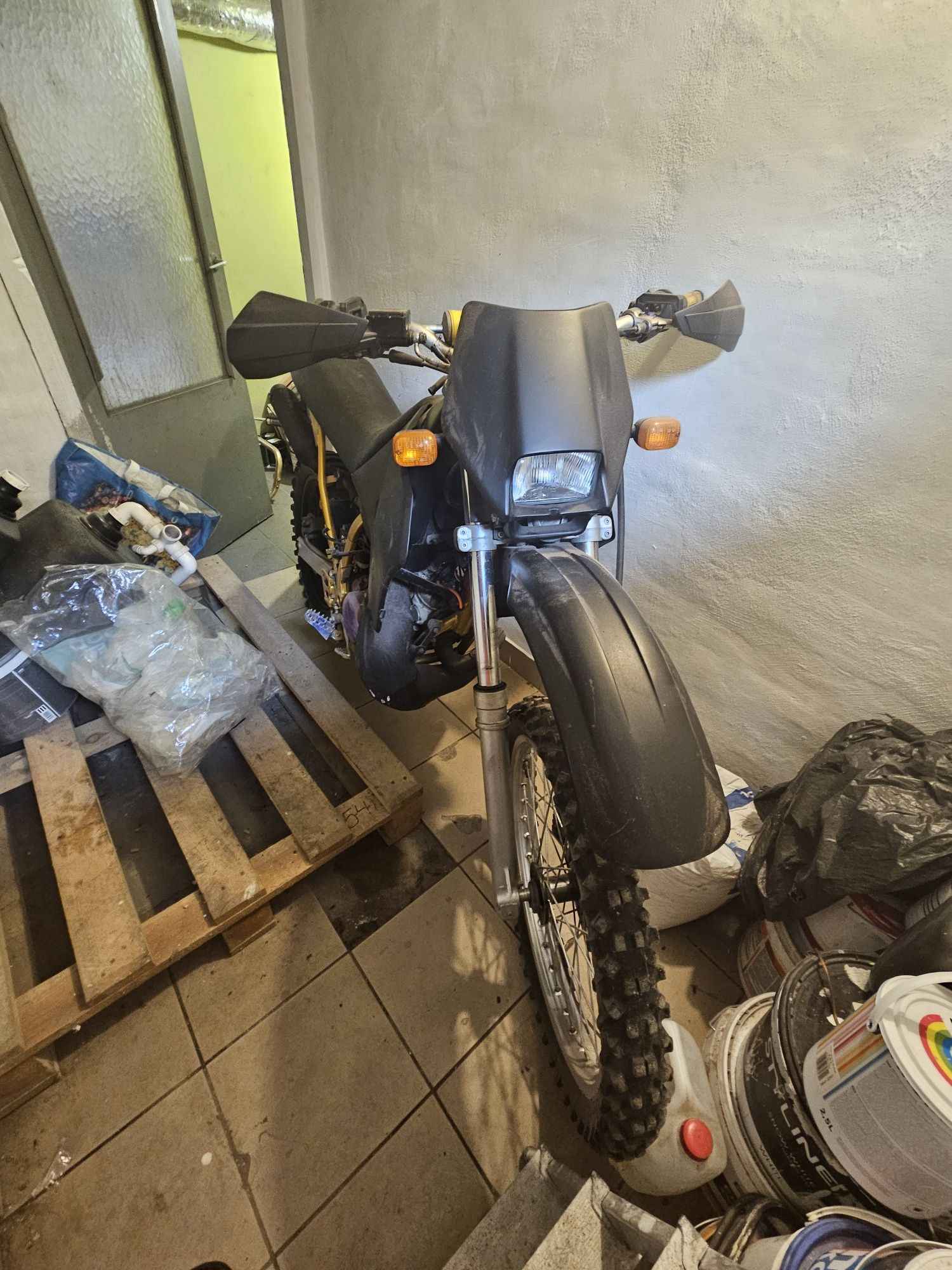 Sachs 125/170 2T – motocykl cross/enduro – silnik AM6  gotowy do jazdy