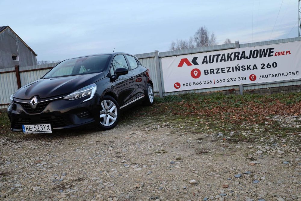 Renault Clio LPG! 100KM, Bardzo dobry stan, 1wł, Salon PL, FV23% WE523YX