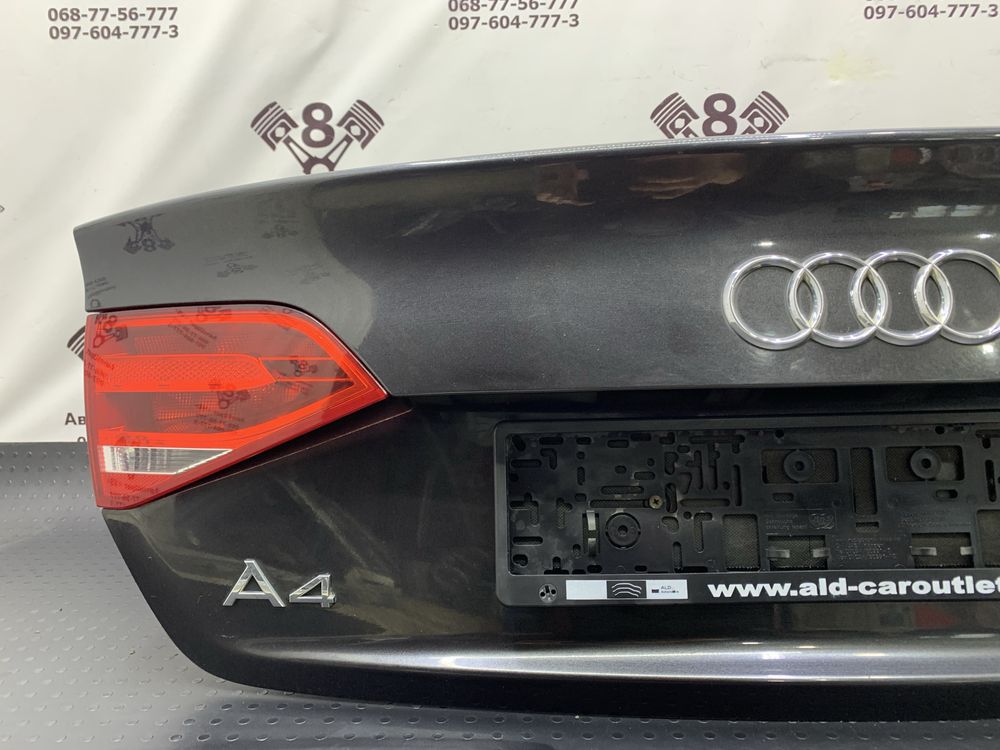 Кришка багажника Audi A4 B8 LZ7L ауді а4 б8