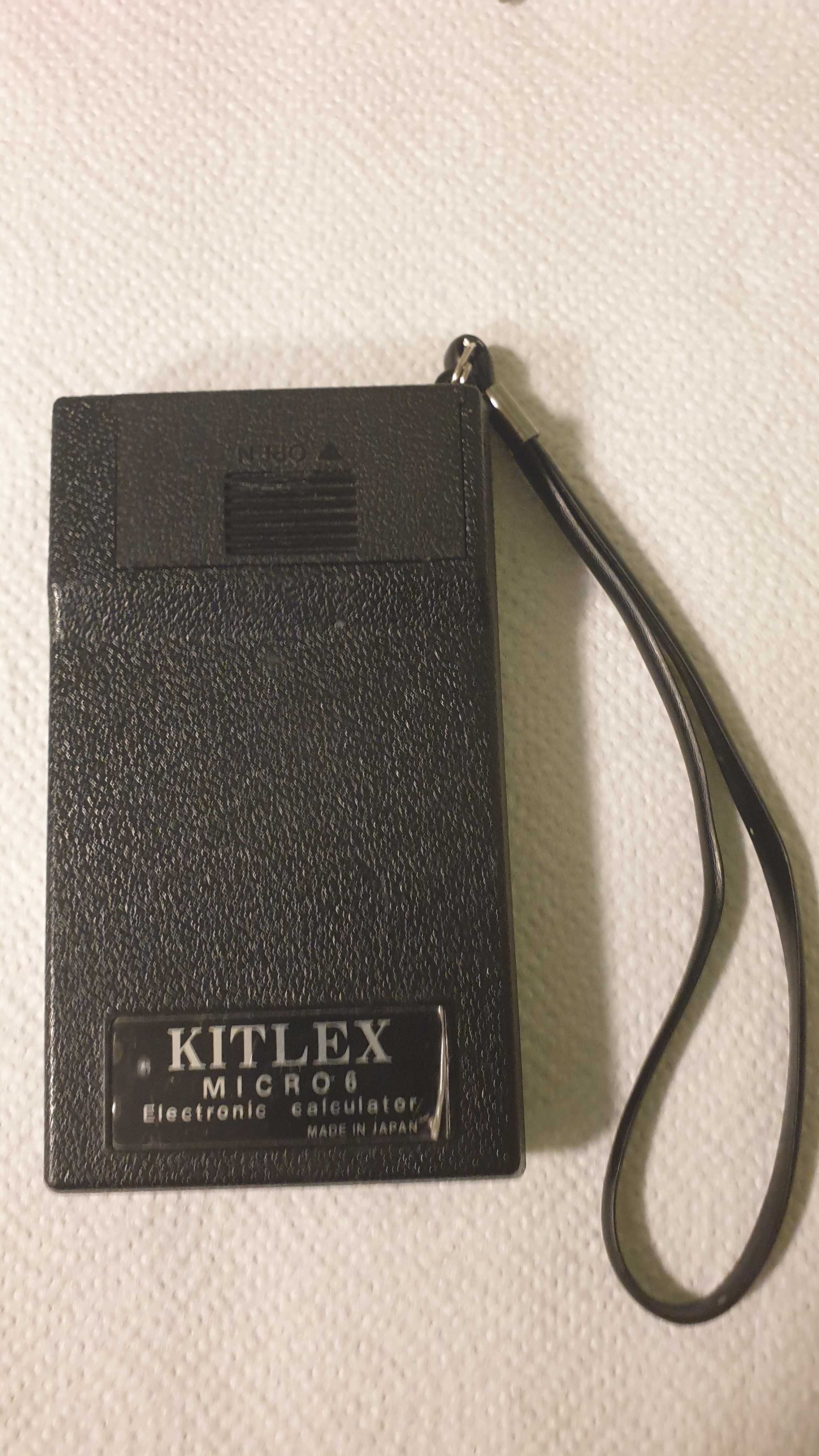 Zabytkowy kalkulator UNITREX  Micro M6 LED Made in Japan