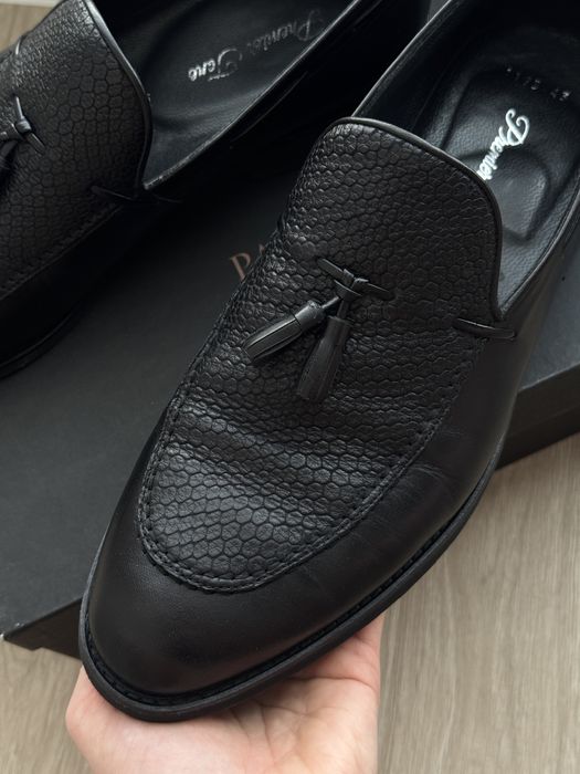 Лофери чоловічі, шкіряні