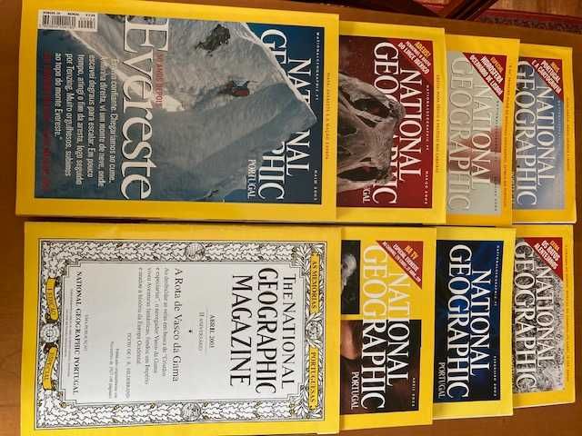 Revistas National Geographic 2001 a 2004