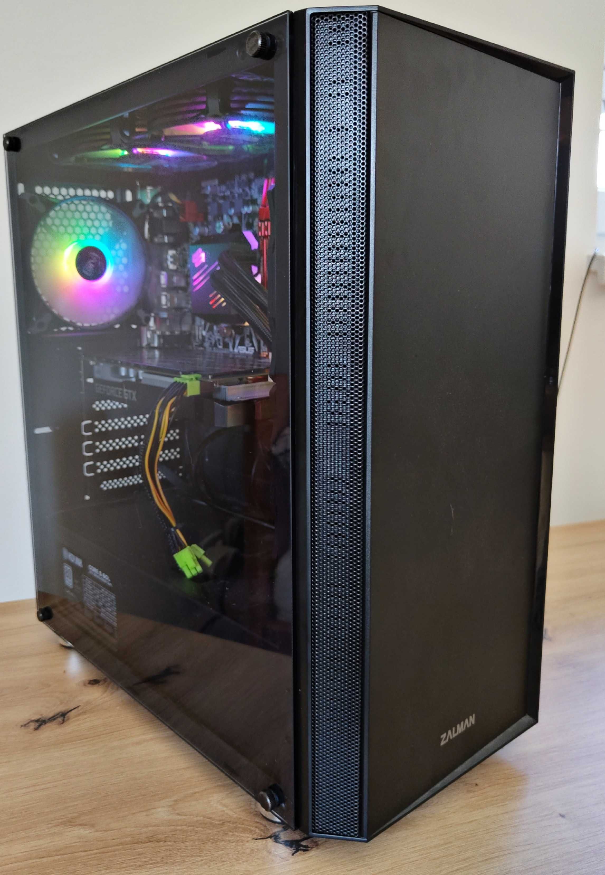 Komputer Ryzen 5 + GTX 1660 6GB + 16GB RAM + SSD