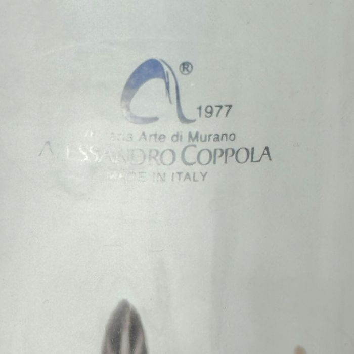 Szklanki szkło Murano Millefiori włoskie coppola styl design B41/41209