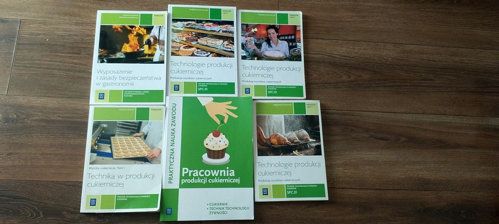 Sprzedam pdręczniki do cukiernictwa