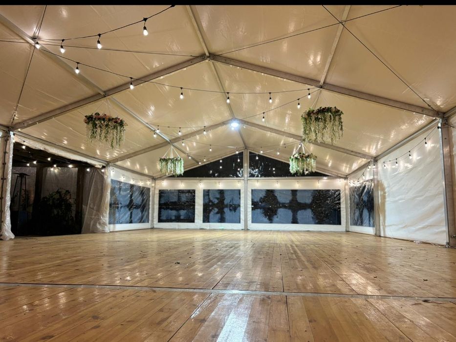 Wynajem hal namiotowych, stołów, krzeseł, zestawów biesiadnych