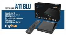 Amiko A11 Blu - 2GB/16GB - Android 11 - Box IPTV - MyTV3 - WIFI6