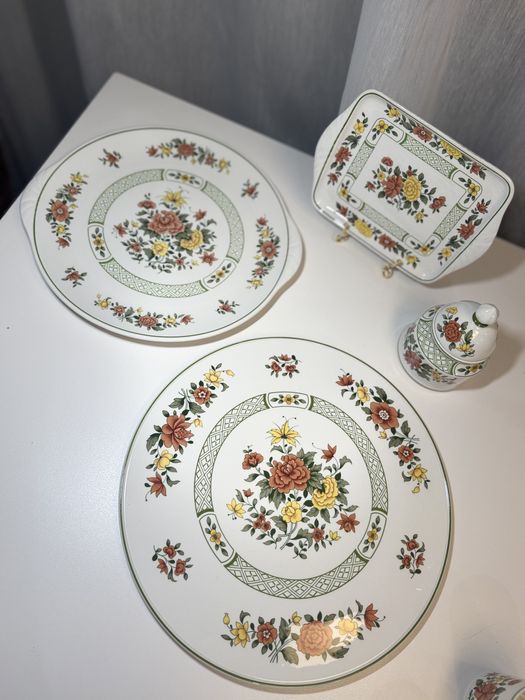Villeroy Boch Summerday, віллерой бох, чайний сервіз, блюдо, тортівниц