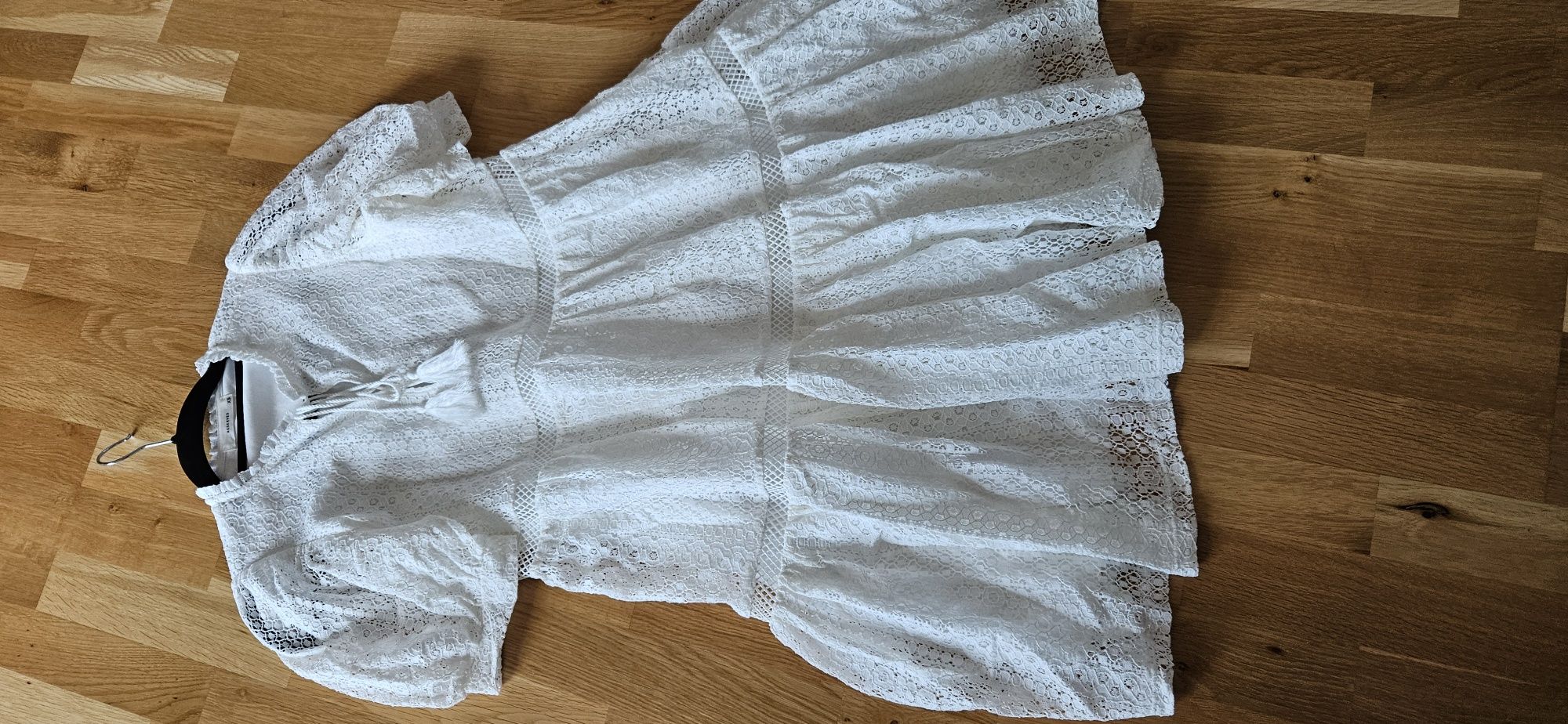 Sukienka reserved,  biała  xs
