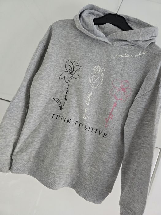 Bluza szara dla dziewczynki Primark roz. 140 9-10 lat