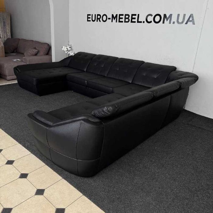 Новий п-подібний розкладний диван XXXL еко кожа диван