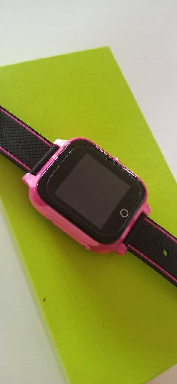 Детские умные часы JETIX T-Watch с GPS трекером (Pink)