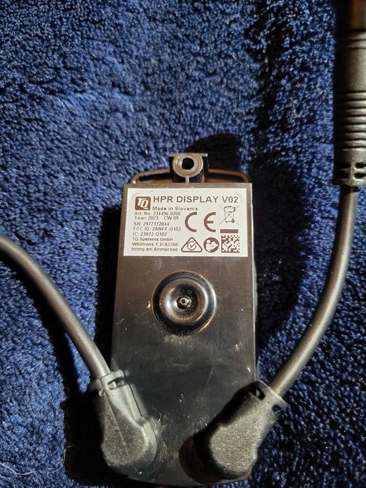 Wyświetlacz/sterownik TQ HPR Display V02, TREK